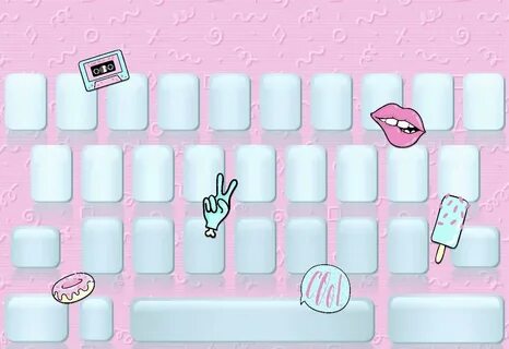 Розовый фон для клавиатуры (340 фото) .