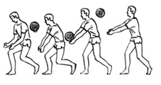 Партнер снизу. Передача двумя руками снизу в волейболе. Передача мяча снизу над собой в волейболе. Нижняя передача мяча волейболист. 1. Приема и передачи мяча снизу двумя руками.