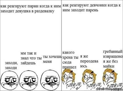 Как отреагирует парень если