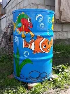 Покраска бочки