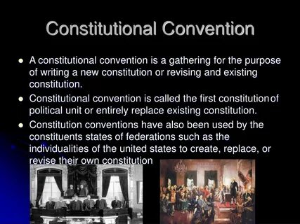 A constitution may be defined