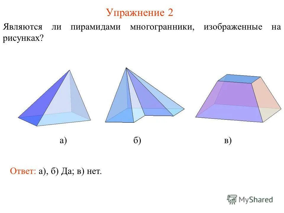 Какие из данных многогранников являются пирамидами. Пирамида является многогранником. Многогранник не являющийся пирамидой. Пирамида многогранник рисунок. Многогранник не являющийся пирамидой изображён на рисунке.