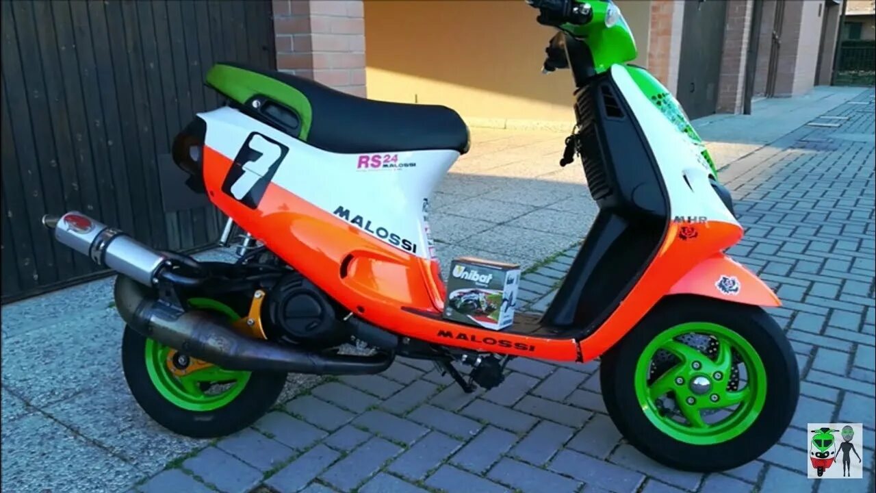 Pm tuning. Piaggio zip sp custom. pm tuning 54 труба.