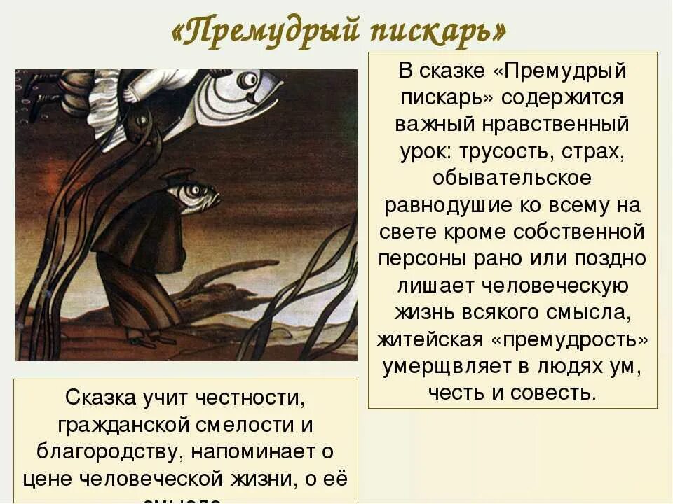 Сказки щедрина краткое содержание. Салтыков-Щедрин «Премудрый пискарь». Герои. Анализ сказки Премудрый пескарь. Премудрый пескарь мораль. Анализ сказки Салтыкова Щедрина Премудрый пескарь.