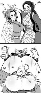 Nezuko and Shinobu (Demon Slayer) .