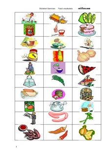 Food 1 exercises