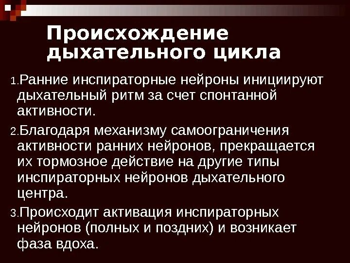 Возникновение дыхания. Механизм образования везикулярного и бронхиального дыхания. Схема ритма генеза дыхания. Механизм образования везикулярного дыхания. Причины бронхиального дыхания.