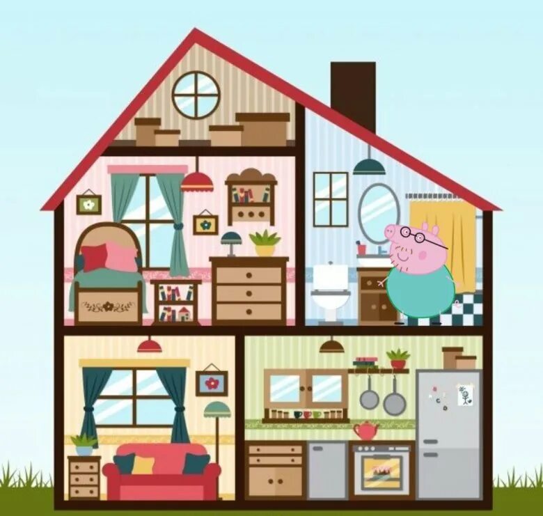 House for children. Домик в комнате. Домик с комнатами мультяшный. Дом в разрезе с комнатами. Ljv c rjvyfnfnvb.