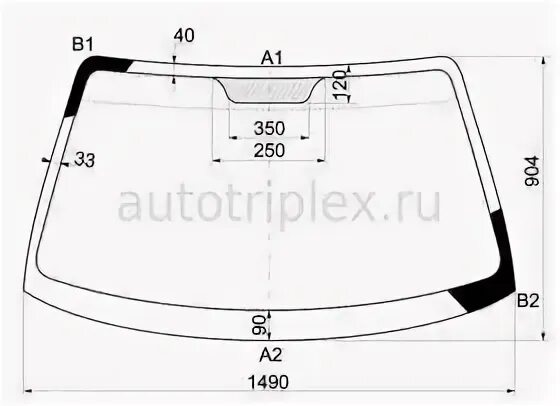 Лобовое стекло ай 30. Лобовое стекло ай 30