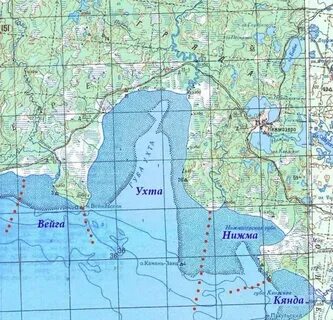 Карта сухого моря