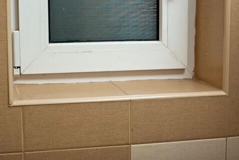 Откосы керамической плиткой