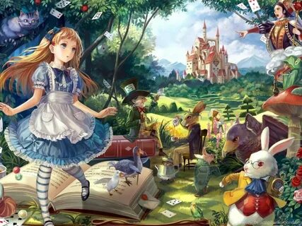 Download Alice And Wonderland Wallpapers Wallpapers Zone Fullscreen Standar...