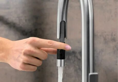 Смеситель нержавеющая сталь с выдвижным изливом