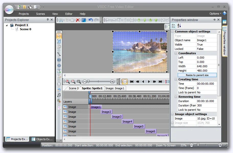 Editor. Видеомонтаж vsdc. программа vsdc. vsdc free video editor. vsdc free video editor для windows.