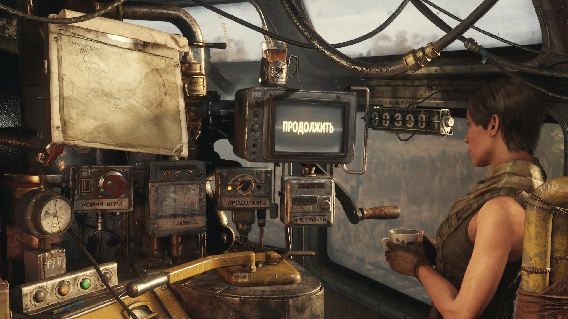 Как начать новую игру в метро исход. Игра метро исход. metro exodus меню.