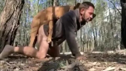 Horse fucks man at the farm LuxureTV 