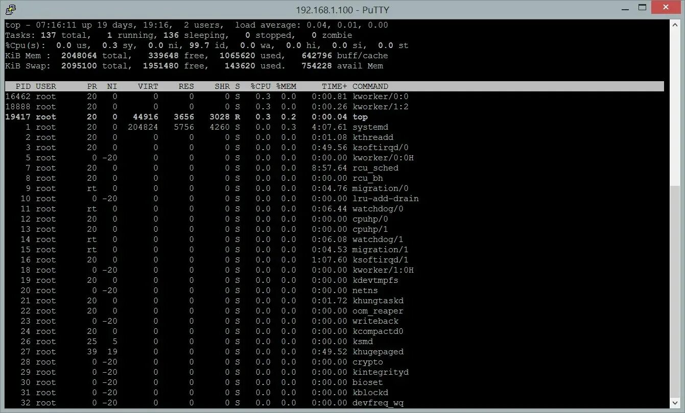 Ssh run command