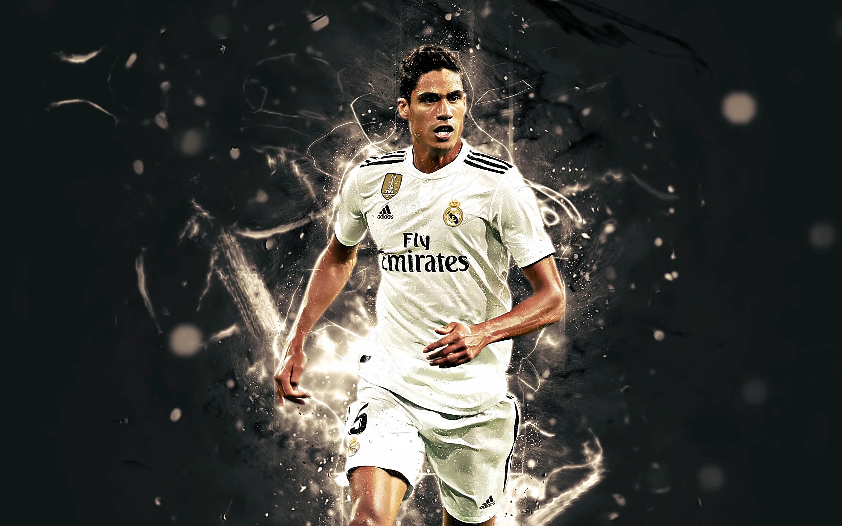 Real french. Raphaël Varane Wallpaper. Обои футбол.