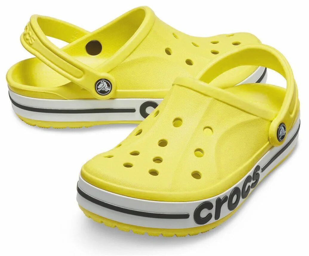 Кроксы сабо оригинал. Сабо Crocs Bayaband Clog. Crocs Crocs Bayaband Clog. Crocs 205089. Crocs Bayaband желтые.