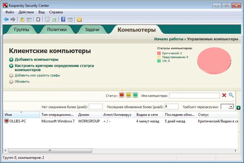 Касперский секьюрити центр 14