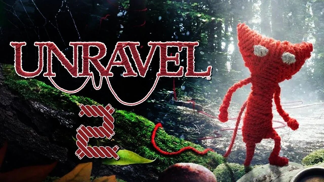 Unravel обзор. Унравел 2. игра unravel 2. игра про вязаного человечка. unravel на двоих.