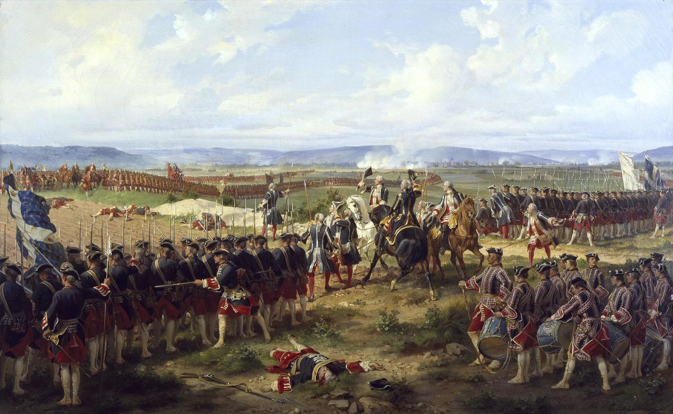 Как французы видят англичан. Битва при Фонтенуа 1745. Сражение при Фонтенуа 1745. Анри Эммануэль Филиппото. Французская армия Фонтенуа 1745.