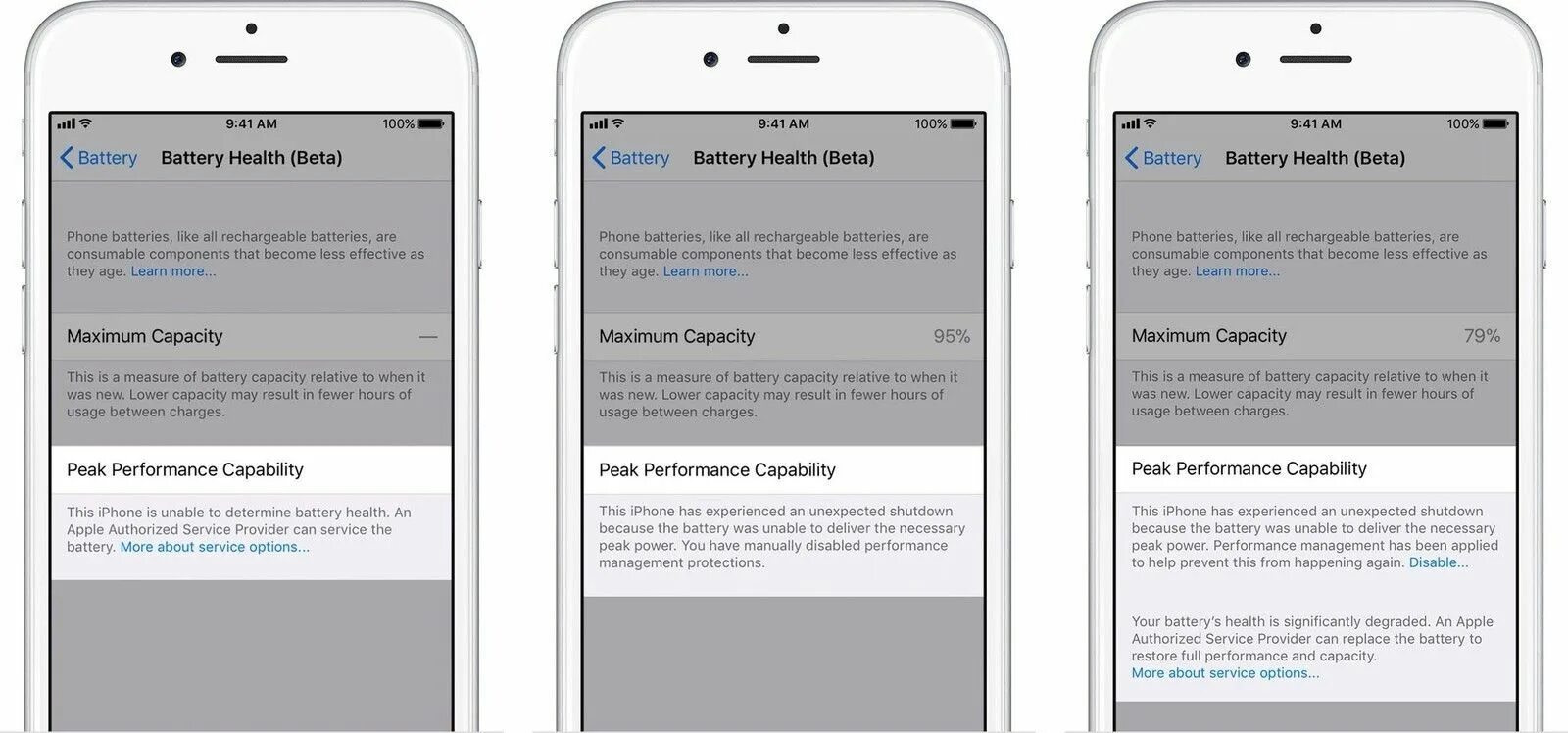Как убрать ошибку аккумулятора на айфон. Пиковая производительность iphone. пиковая производительность включить айфон. максимальная производительность айфон. скрин состояния аккумулятора айфон.