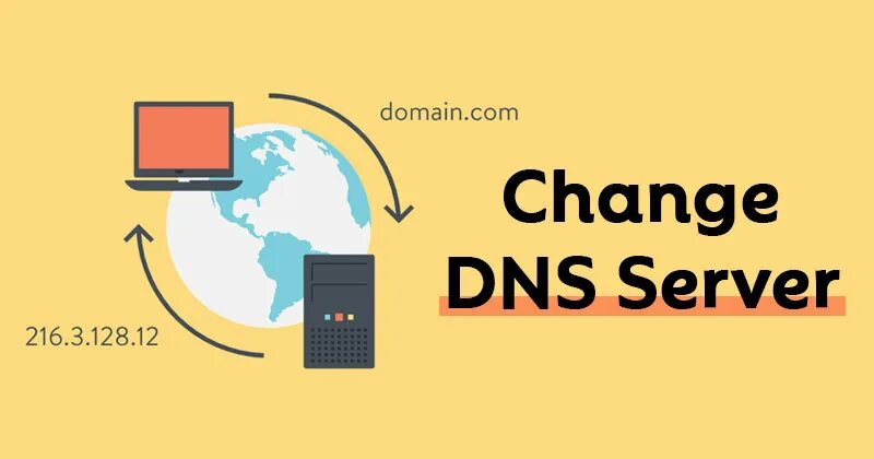 Changing dns. Changing dns