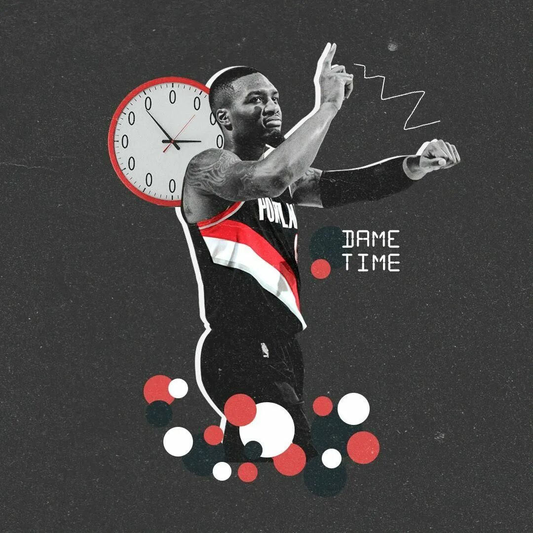 Time begin. Дэмиан лиллард тайм. dame time. лиллард мем. dame lillard art.