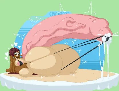 ...balls bigger than torso, beach, big breasts, cum, cumming, epicpotatolor...