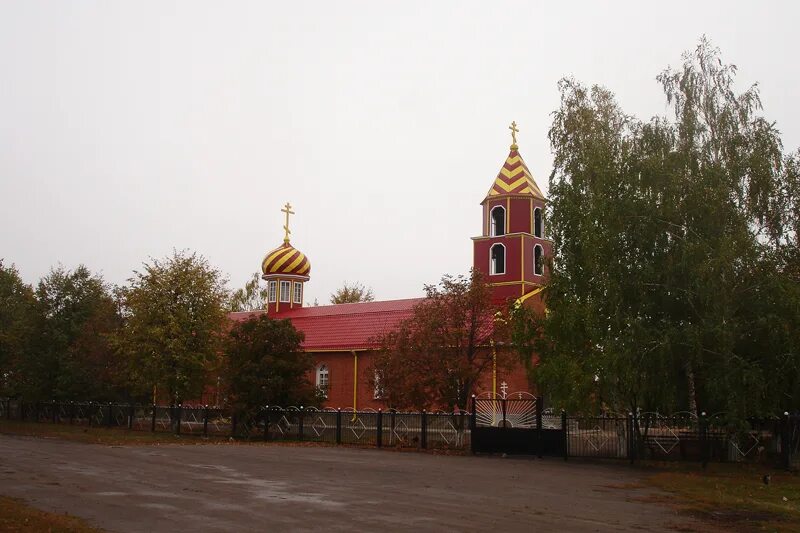 Церковь георгия победоносца, село терновое. Острогожский церковный округ. Саратовская область, малоперекопное. Россошанское благочиние. Терновое острогожского.