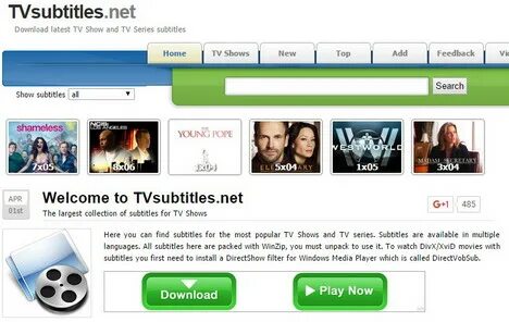 Subtitle net. Subtitle net