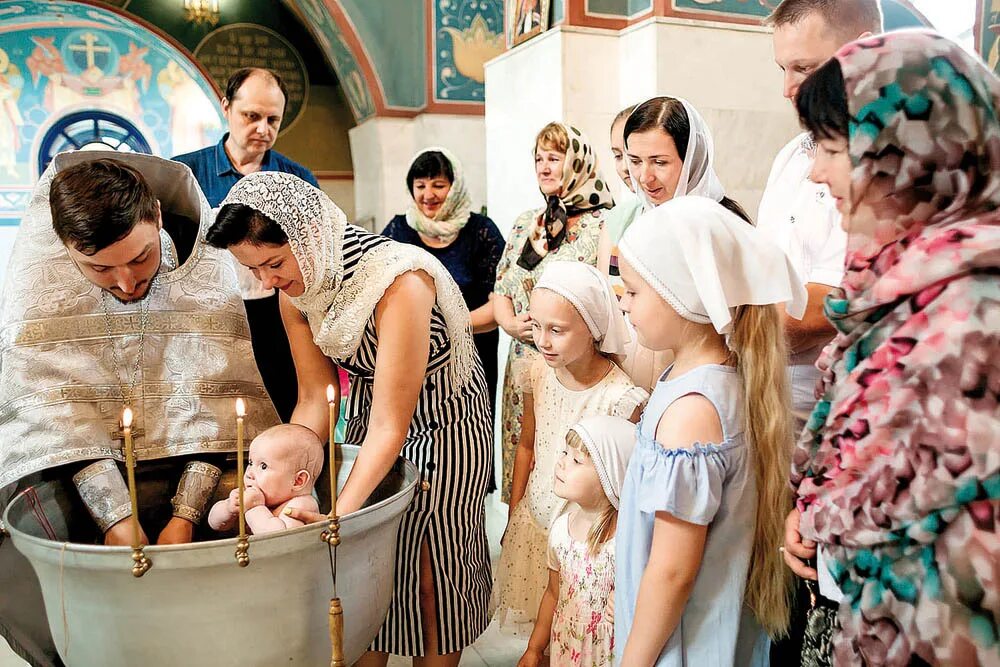 Может быть несколько крестных