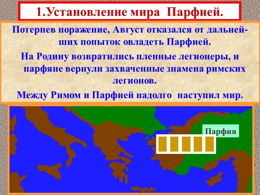 История соседи римской империи