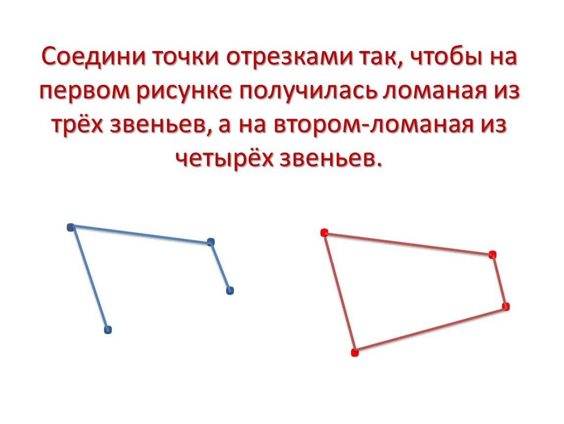 Ломаная 4 звена и 4 вершины. Ломаная из 3 звеньев 3. Ломаная из 4 звеньев 1 класс. Ломаная из 4 звеньев и 3 вершин. 13 точек соединить 5 отрезками