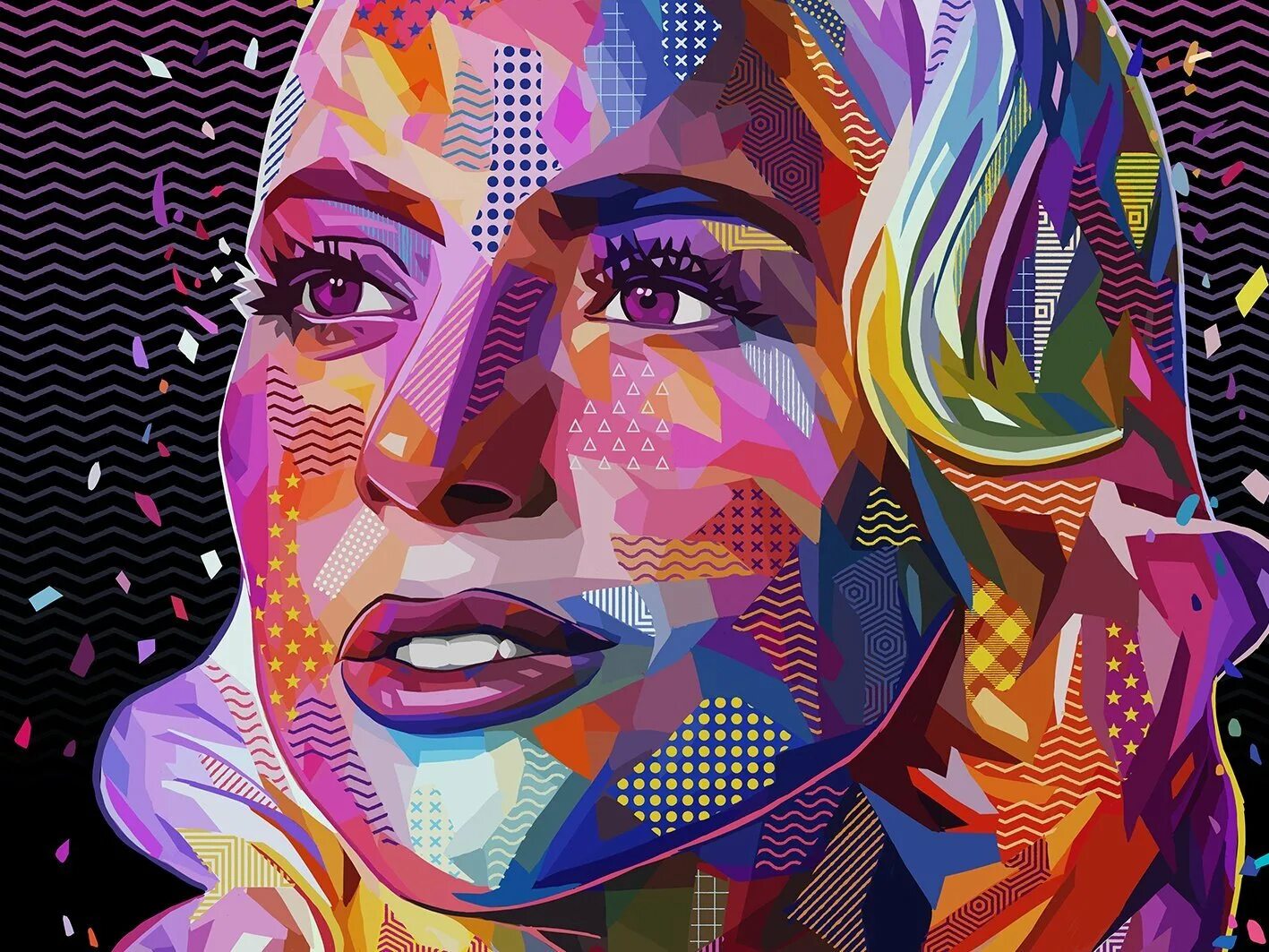 Qbrix pop art