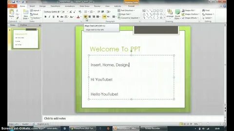 Как сделать презентацию в powerpoint 2010