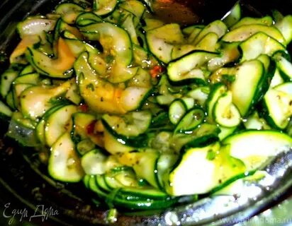 Кабачки с кислым молоком