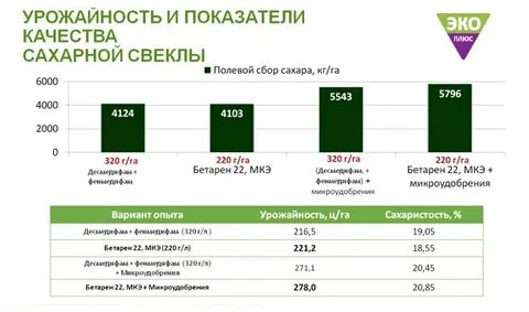 Урожайность показатель