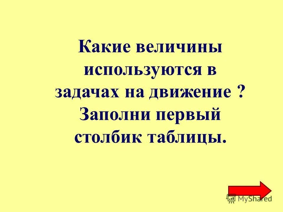 Какие величины неизвестную