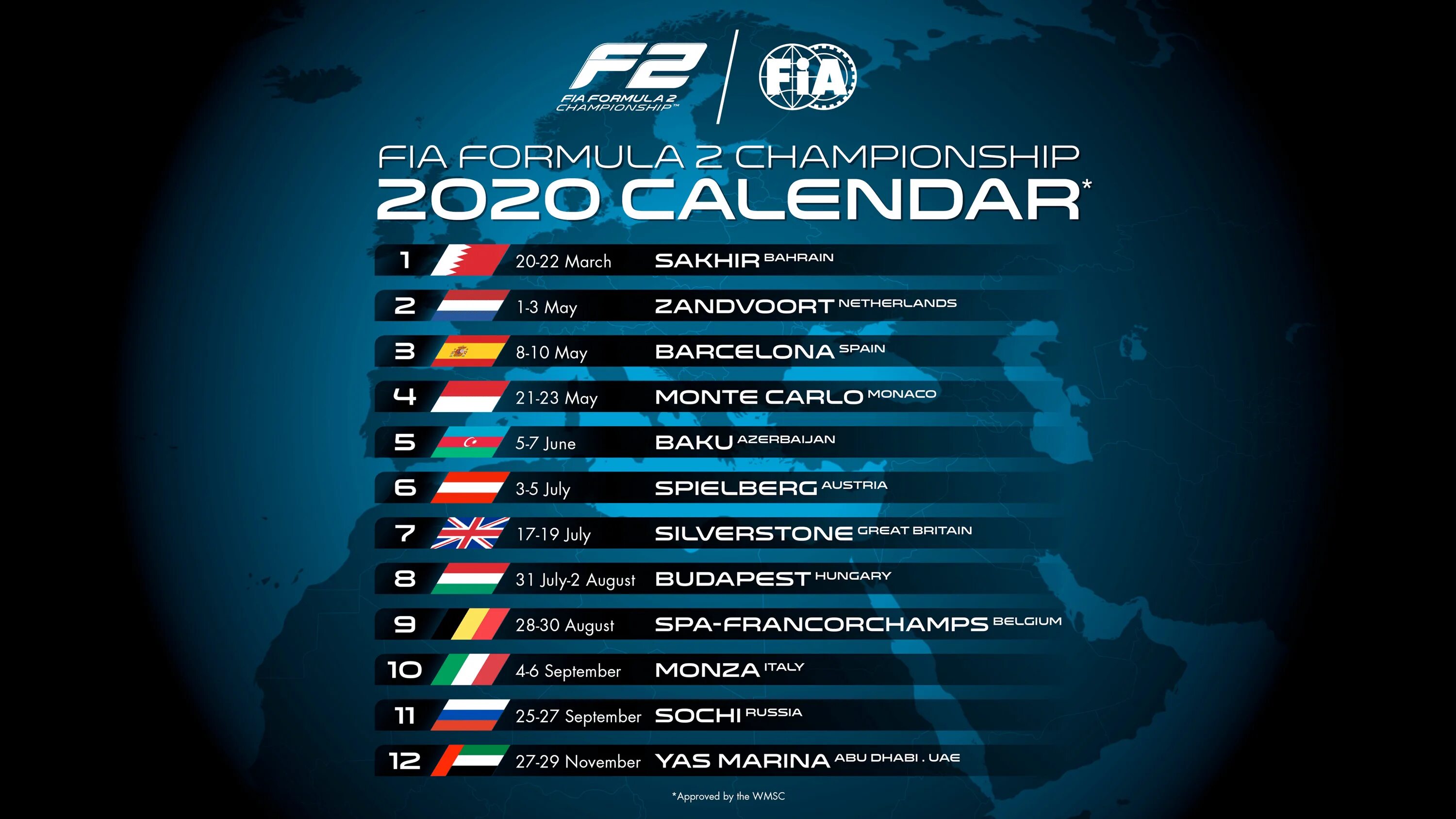 Ф1 календарь на 2024 расписание. FIA Formula 2 2020. Формула 1 2020. Формула 2 2020 календарь. Формула 1 календарь 2020.