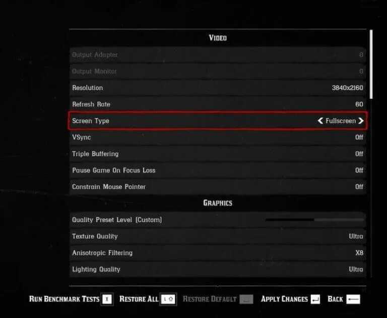 Монитор в играх размытие. Читы на rdr2. Рдр два настройка адаптер вывода. Настройки рдр. Читы на red dead redemption 2 ps4.