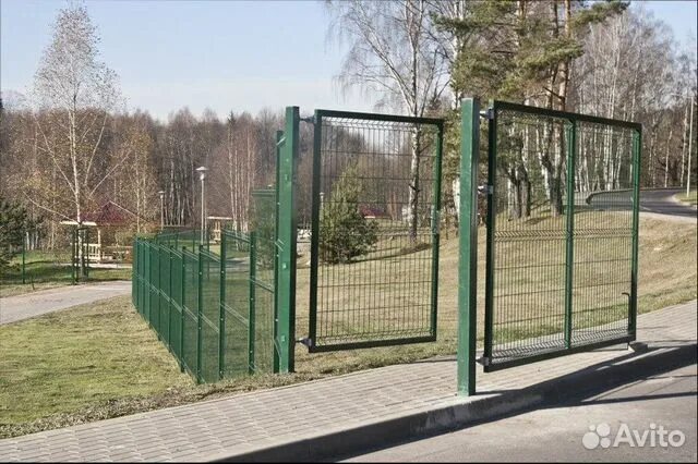 Интересные кованые ворота