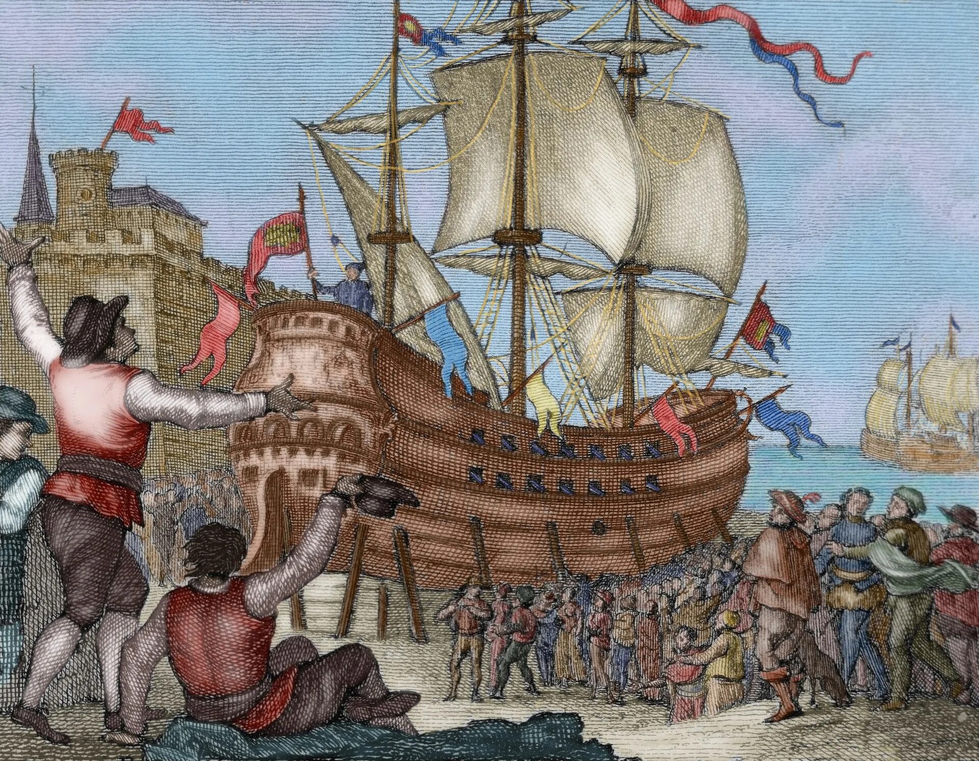 Судно кругосветного путешествия. Кругосветное путешествие Хуан Себастьян Элькано. Путешествие Фернана Магеллана 1519-1522.