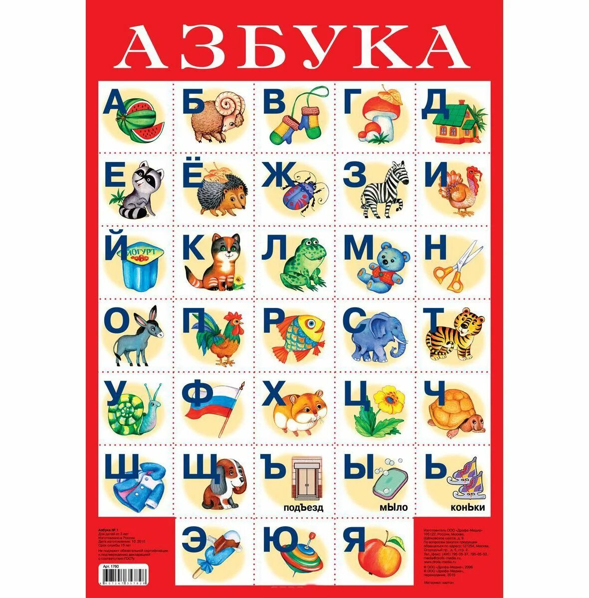 Плакат. Азбука. Алфавит плакат. Азбука картинка для детей. Детская Азбука.