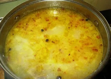 Суп с пшена с картошкой