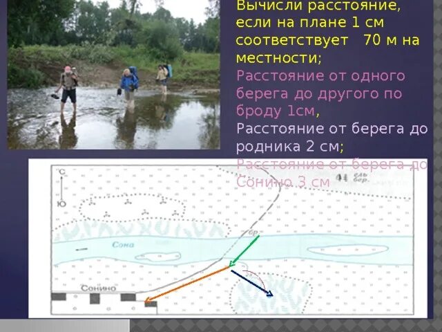 Размер реки от берега до берега. Расстояние от одной реки до другой. какая глубина реки в месте брода 1.2-100. расстояние от прибора до реки это. балли расстояние от берега до берега.