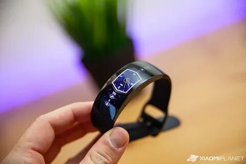 Смарт часы с изогнутым экраном
