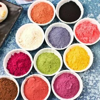 Красители натуральные и искусственные