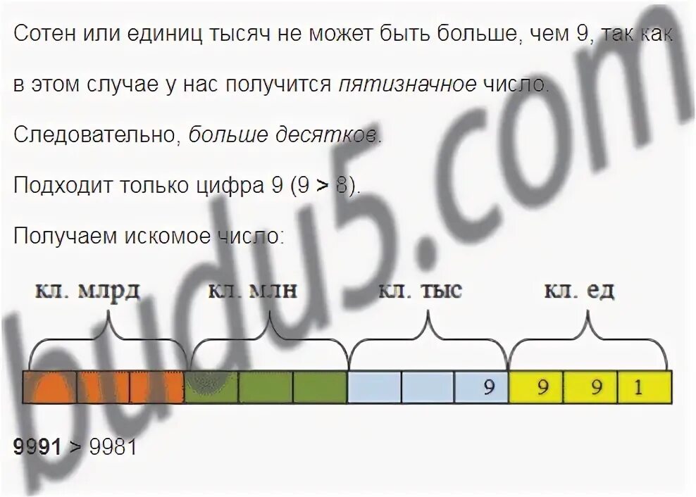Какая цифра стоит в разряде десятков тысяч. Десятков класса тысяч стоит 8.